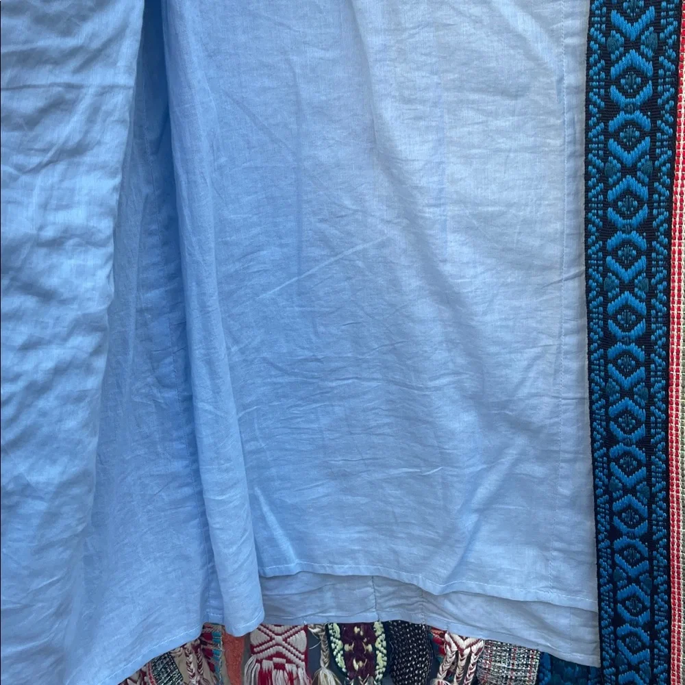 Zara Embroidered Jacquard Coat Jacket Festival - Picture 7 of 16